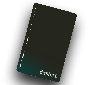 Dash.fi  card
